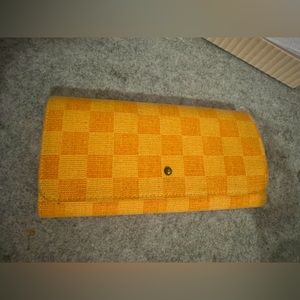Target checkered wallet